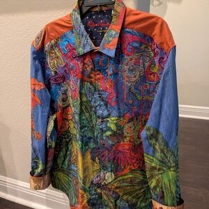 Robert Graham LIMITED EDITION Vibrant Paisley Embroidered Shirt